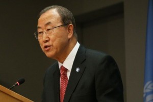 UN Secretary General Speaks To Press On Syria