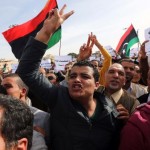 LIBYA-UNREST-POLITICS-MILITIA-DEMO