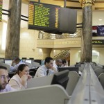 A view shows the Egyptian Stock Exchange in Cairo