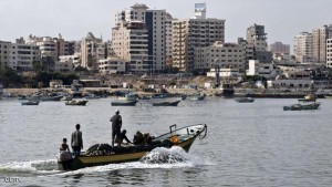 PALESTINIAN-ISRAEL-CONFLICT-GAZA-HARBOUR