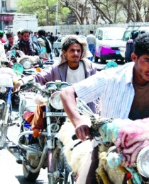 Fuel shortage in Yemen