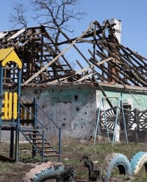 Представители ОБСЕ посетили поселок Спартак в Донецкой области